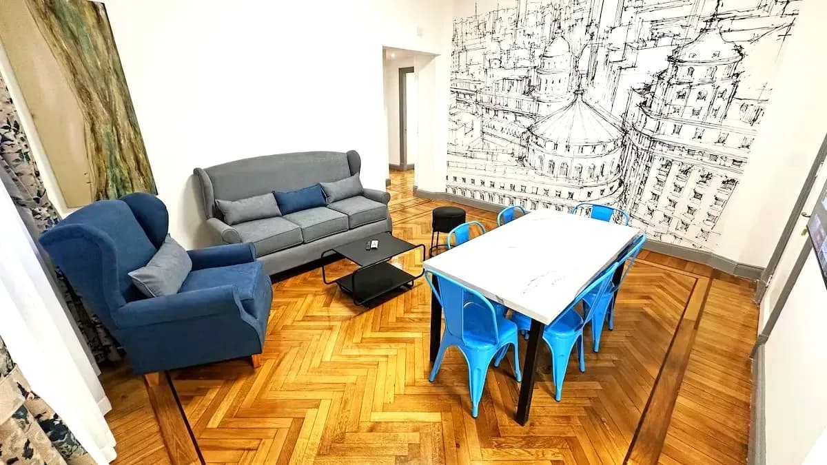 Elegante 3 Dorm. · 3 baños · Obelisco · Centro 15